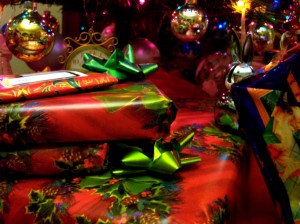 Christmas Presents under a Christmas Tree
