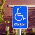 handicap parking sign