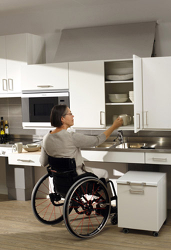 Wheelchair Accessible Kitchen, Handicap Accessible