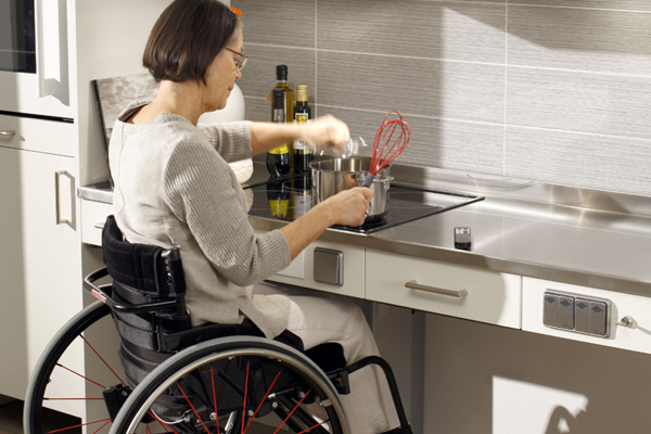 Accessible Kitchen For Wheelchair Users