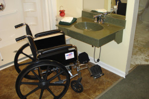 wheelchair accessible sink 