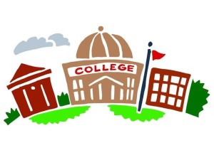 clip art of a college building