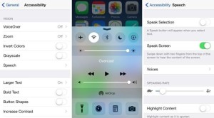 iOS 8 accessibility