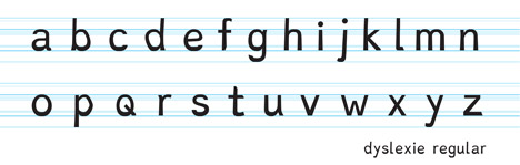 dyslexie typeface