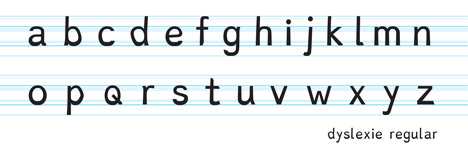 dyslexie typeface