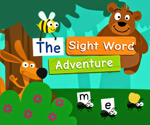the sight word adventure