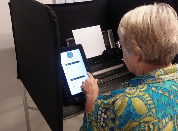 Accessible voting machine