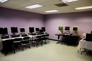 photo of computer room at TBSC