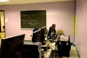 photo of computer room at TBSC