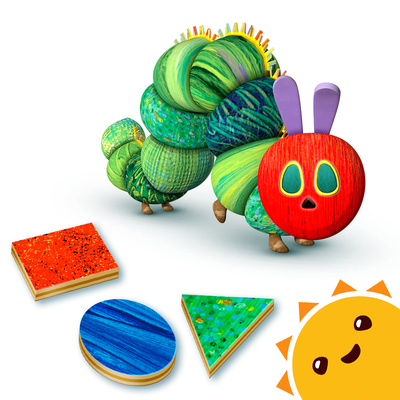 very hungry caterpillar shapes and colors app