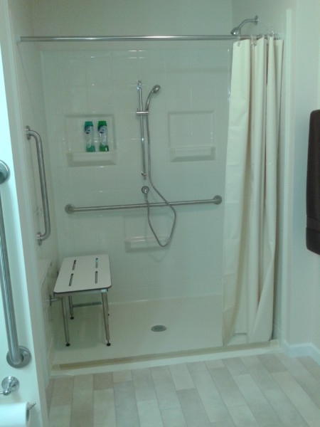 accessible shower