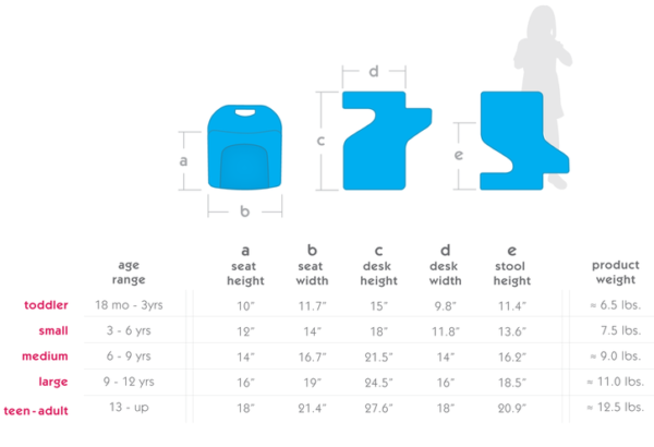 vidget seating options