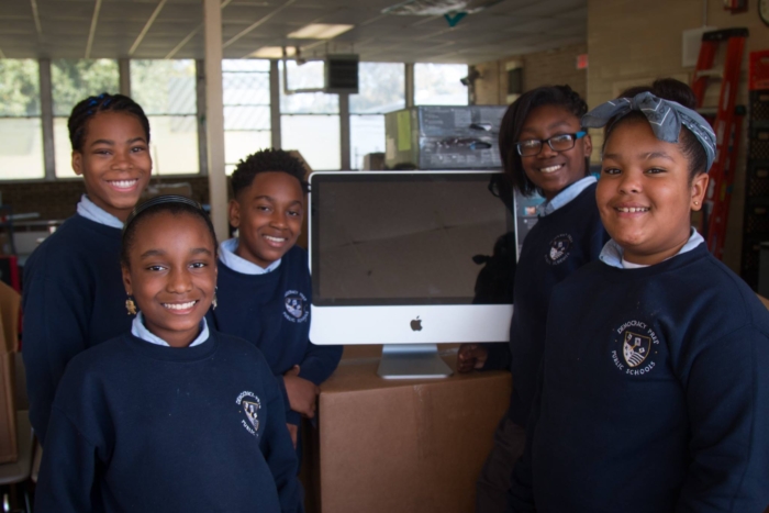 Donating computers to students