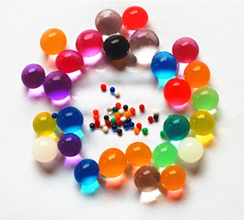 Sensory jungle water beads