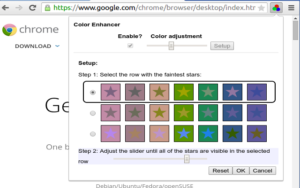 color enhancer google chrome extension