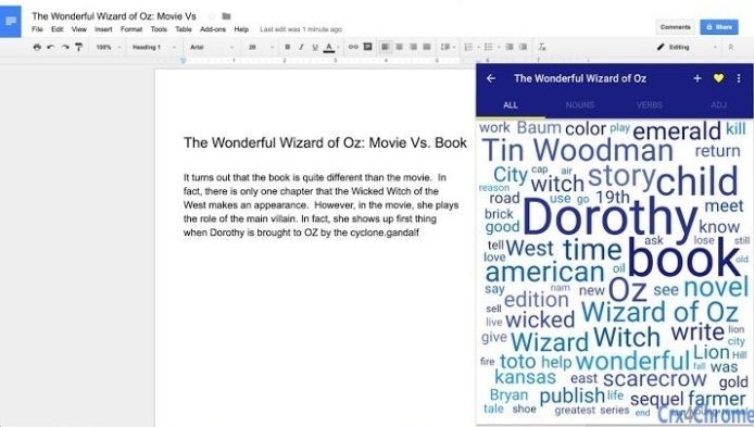 Word Bank Universal Google EXtension