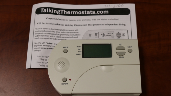 talking thermostat