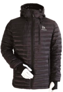 ravean down heated mens jacket