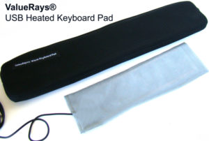 valuerays heated keyboard pad