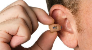 Speech Easy device in ear