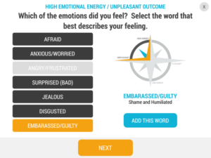 my emotional compass app