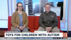 Channel 13 Interview - Toys for Children with Autism