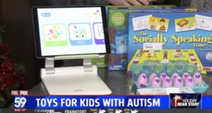 FOX 59 - Toys for kids with autism interview image