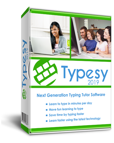 Typesy typing software box