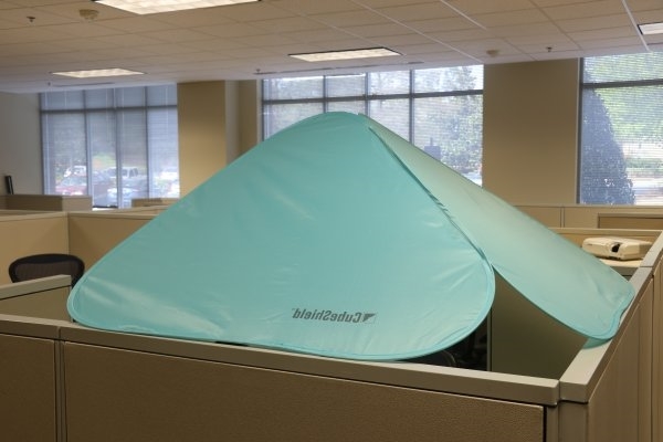 Cube shield for work space