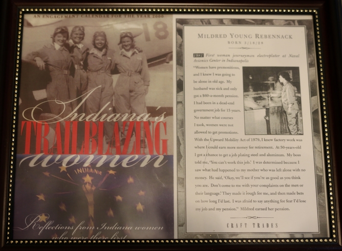 Mildred's page in Indiana's Trailblazing Women