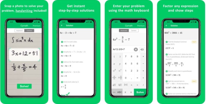Cymath app 