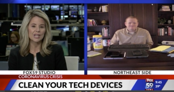 Fox 59 - Cleaning your Tech Devices