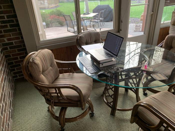 Home workspace ergonomics