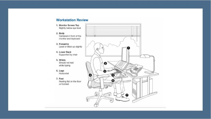 Image of workstation set up