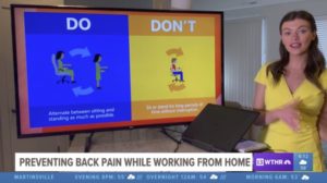 WTHR 13 - Work from Home Ergonomics Interview