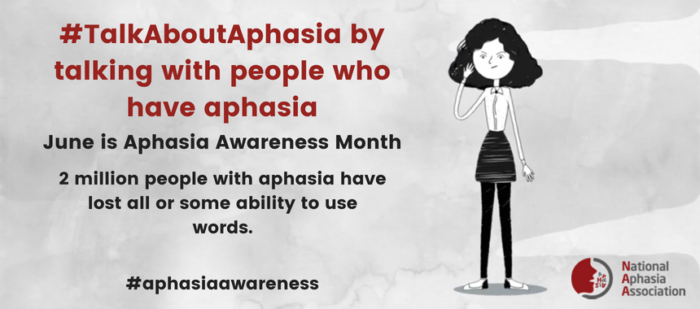 #TalkAboutAphasia logo