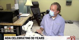 WISHTV 8 Interview - ADA 30yr Anniversary