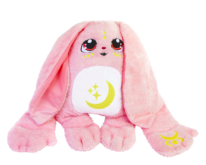 moon pal weighted stuffed animal in pink 