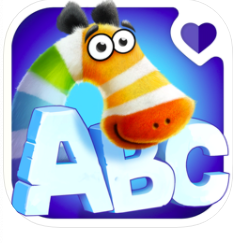 zebrainy abc learning game app logo