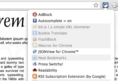 extensity extension google chrome browser