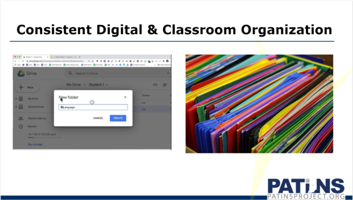 Google Chrome allows the virtual learning environment to match the physical classroom.