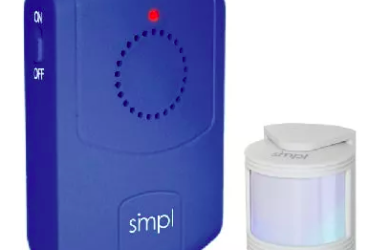 smpl motion alert kit pager and motion sensor