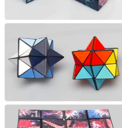 shonco magic star infinity cube fidget image