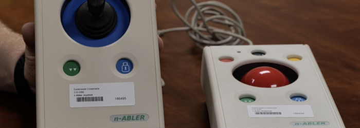 screenshot of N-abler joystick and N-abler Trackball mouse alternatives