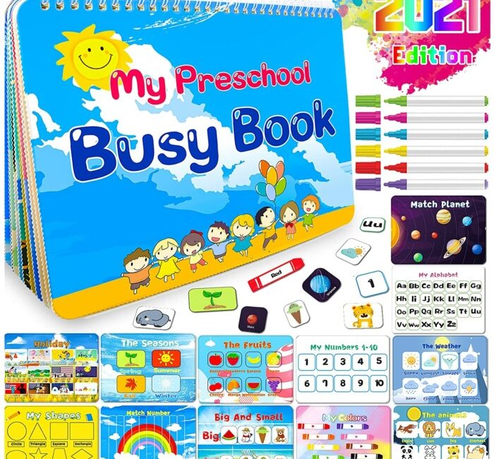 my preschool busy book 2021