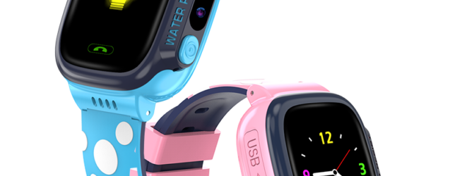 mpg kids smart watch blue pink