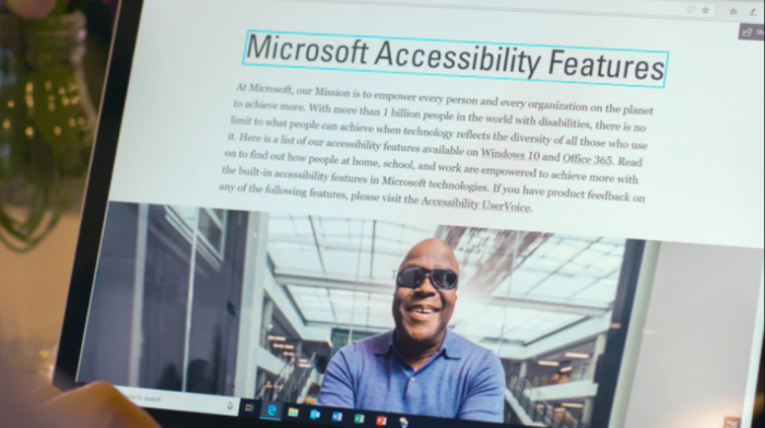 Microsoft Accessibility Features