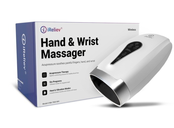 irelievv hand and wrist massager