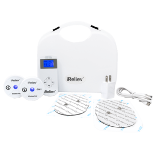 ireliev wireless premium tens + ems therapeutic system