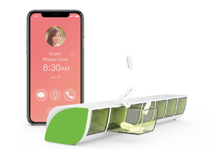 tricella smart pillbox with app